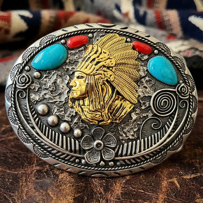 Native American Belt Buckles